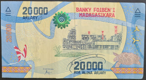 Madagascar 20,000 Ariary Banknote