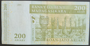 Madagascar 200 Ariary Banknote