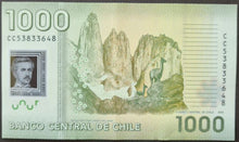 Load image into Gallery viewer, Chile 1,000 Pesos Banknote
