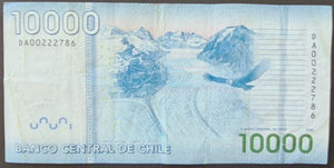 Chile 10,000 Pesos Banknote