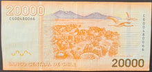 Load image into Gallery viewer, Chile 20,000 Pesos Banknote
