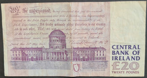 Republic of Ireland 20 Pound Banknote