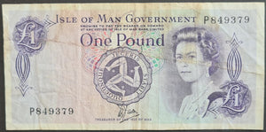 Isle of Man 1 Pound Banknote