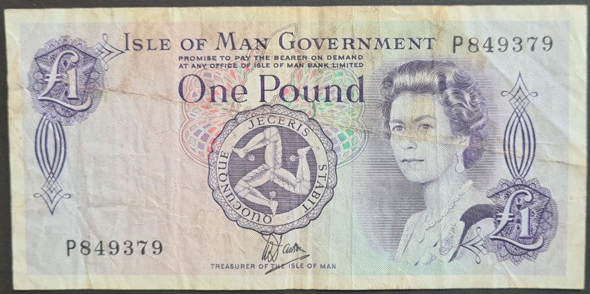 Isle of Man 1 Pound Banknote