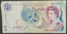 Load image into Gallery viewer, Isle of Man 5 Pound Banknote
