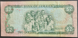 Jamaica 2 Dollars Banknote