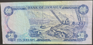 Jamaica 10 Dollars Banknote