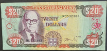 Load image into Gallery viewer, Jamaica 20 Dollars Banknote
