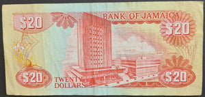 Jamaica 20 Dollars Banknote