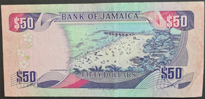 Jamaica 50 Dollars Banknote