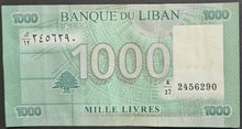 Load image into Gallery viewer, Lebanon 1,000 Livres Banknote
