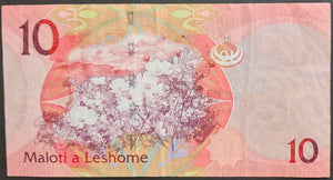 Lesotho 10 Maloti Banknote