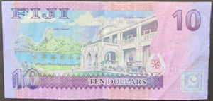 Fiji 10 Dollars Banknote