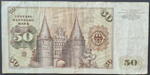 Germany 50 Deutsche Mark Banknote