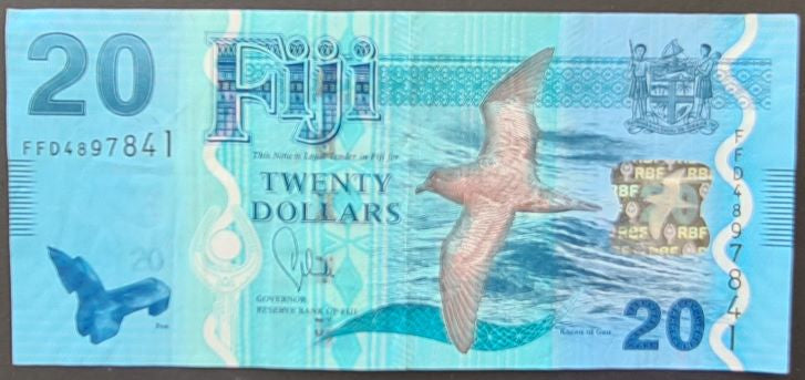 Fiji 20 Dollars Banknote