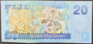 Fiji 20 Dollars Banknote