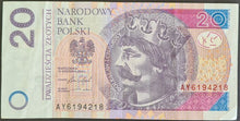 Load image into Gallery viewer, Poland 20 Zloty Banknote
