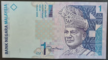 Load image into Gallery viewer, Malaysia 1 Ringgit Banknote
