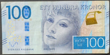 Load image into Gallery viewer, Sweden 100 Kronor Banknote
