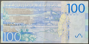 Sweden 100 Kronor Banknote