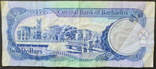 Load image into Gallery viewer, Barbados 2 Dollars Banknote
