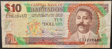 Load image into Gallery viewer, Barbados 10 Dollars Banknote
