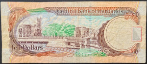 Barbados 10 Dollars Banknote