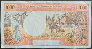 French Polynesia 1,000 Francs Banknote